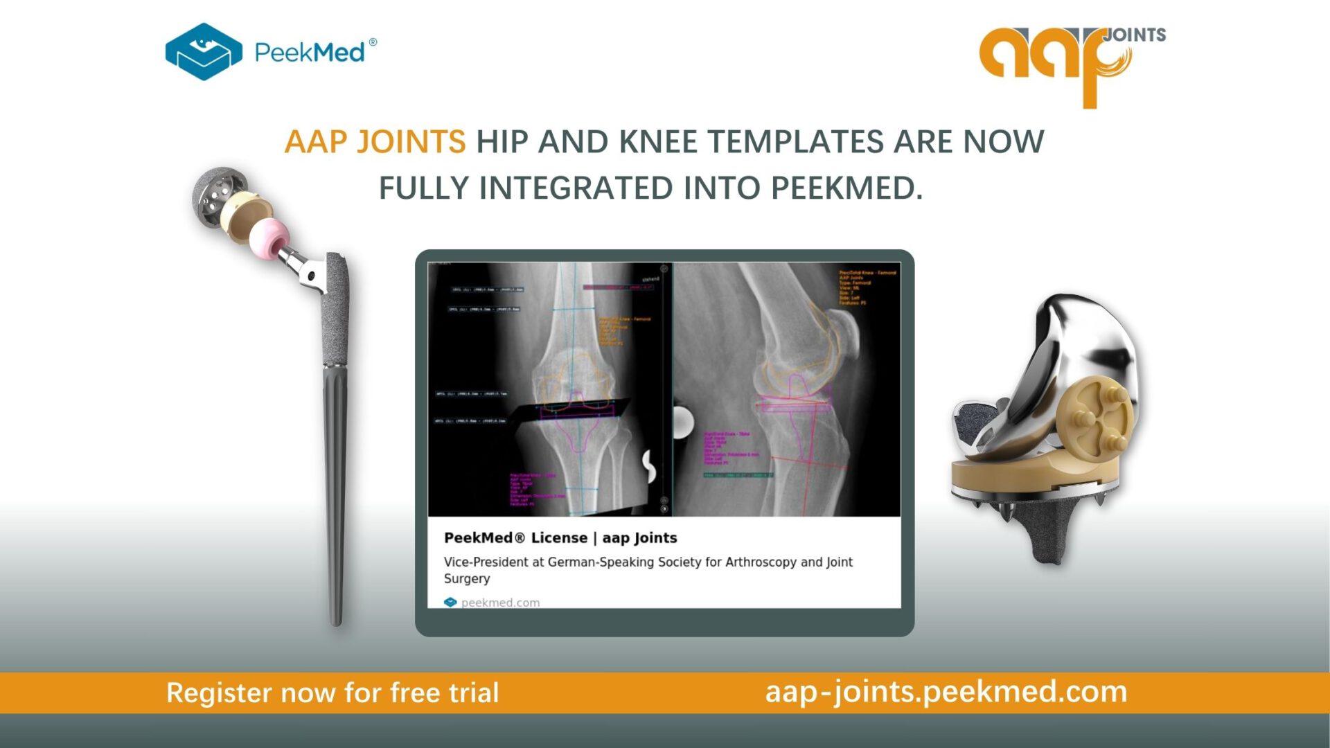 aap Joints GmbH and PeekMed®: Enhancing Orthopedic Surgery